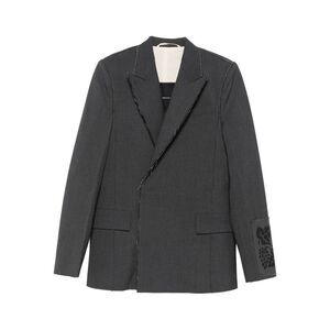 Federico Cina Women Raw Cut Double-Breasted Jacket